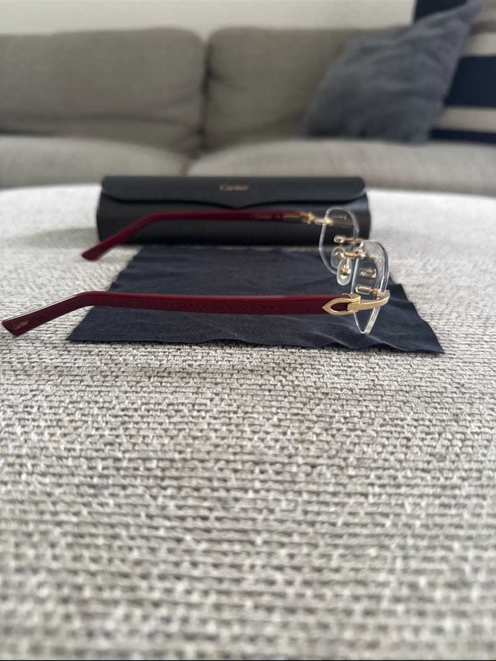 Cartier Rimless Glasses - Picture 11 of 12